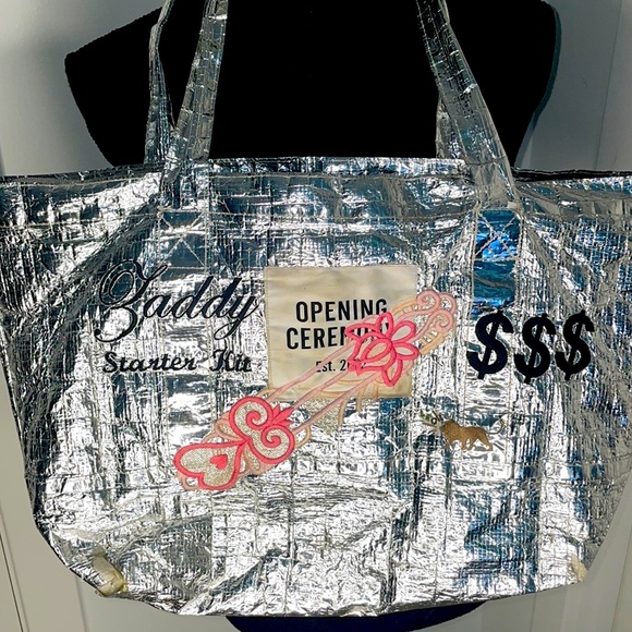 Opening Ceremony Handbags - Opening Ceremony Platinum Custom Large Shopping Tote